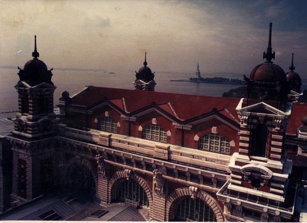 Roof of Ellis Island